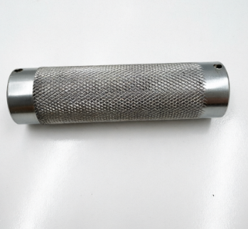 Pemegang knurled logam bermesin ketepatan